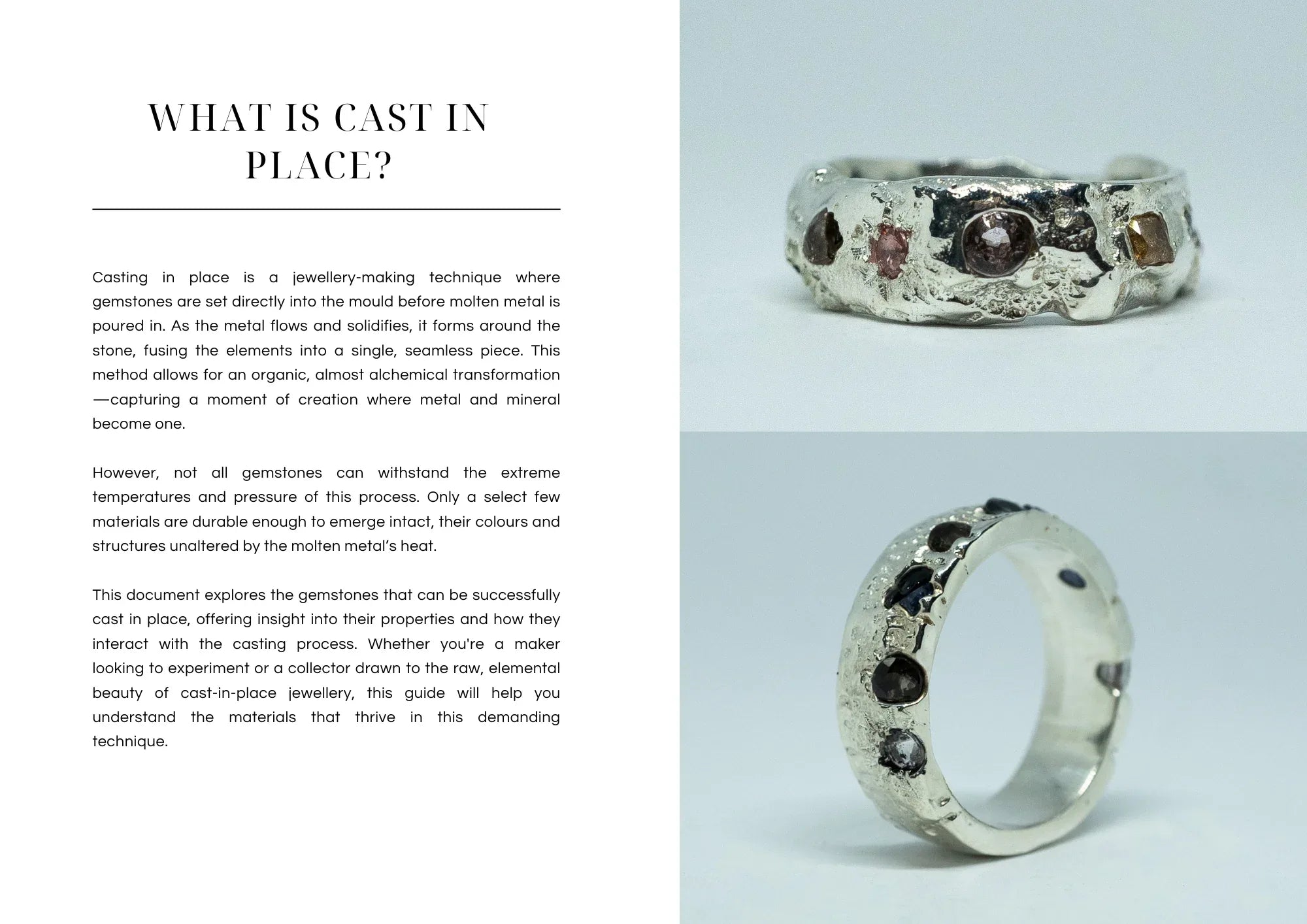 How To Cast Gemstones In Place - ANYOTHERKINGDOM