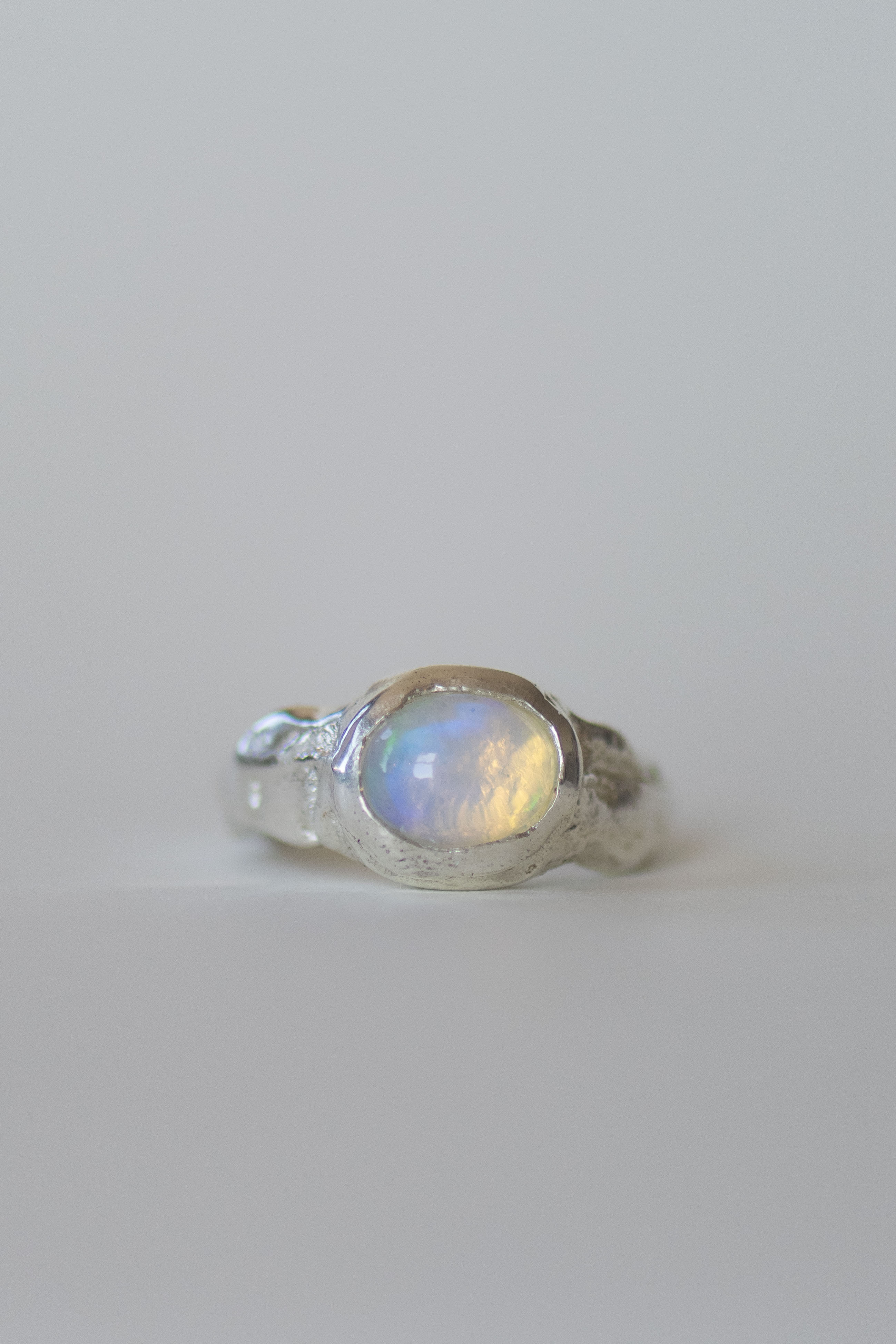 AURA RING IN SILVER UK N