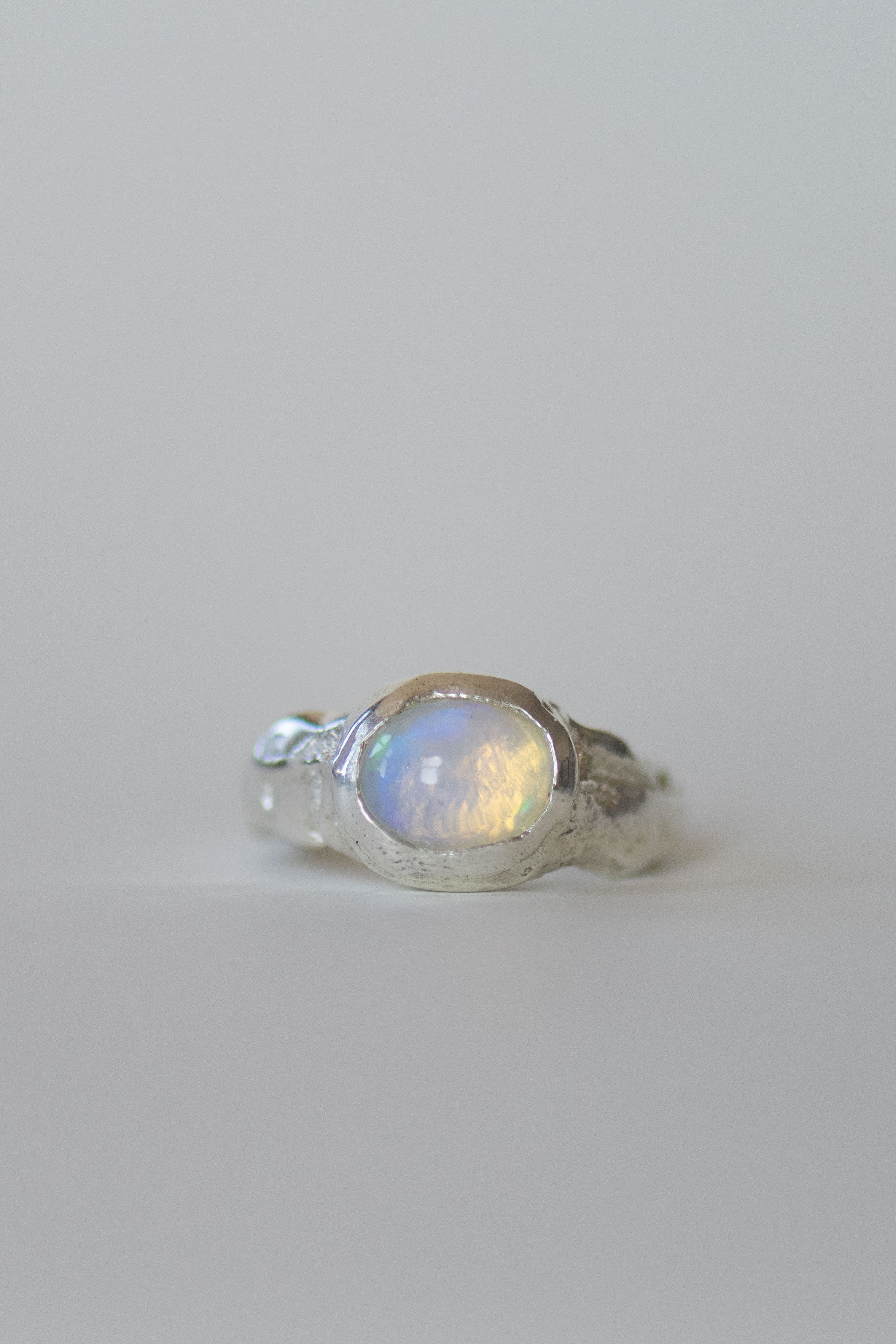 AURA RING IN SILVER UK N