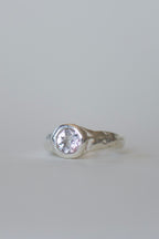 MYST PINK TOURMALINE RING UK M